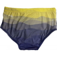 SUNGA SPEEDO JUNIOR TRADICIONAL WAVES - AMARELO